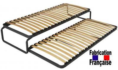 Lit Gigogne intégral 2x80x190