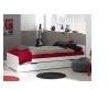 Lit gigogne enfant Feroe blanc 90x200