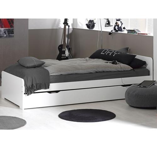 Lit gigogne enfant Feroe blanc 90x190