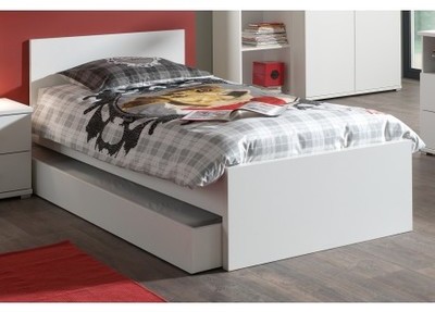Lit gigogne blanc pour enfant