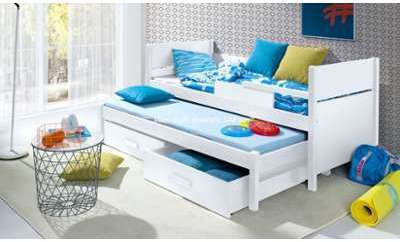 Lit gigogne enfant dany avec tiroirs de rangement Lit Lit gigogne enfant dany avec