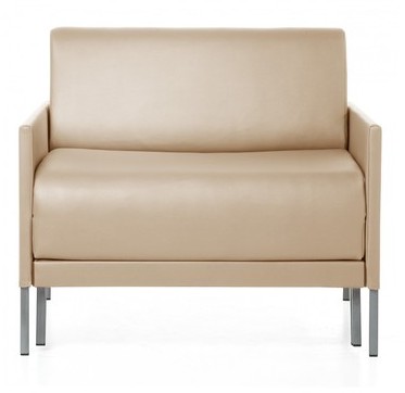 Fauteuil convertible design 1 Place CLUB 84 CREAM