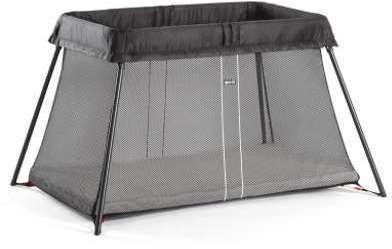 BABYBJÖRN Lit parapluie Light noir avec matelas BABYBJÖRN Lit parapluie Light