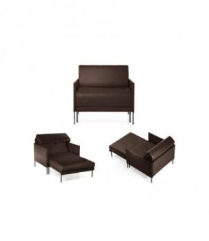 Fauteuil convertible 1 Place CLUB 74 DARK BROWN (c