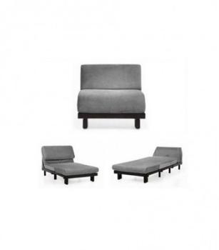 Fauteuil convertible 1 Place PADDOCK 70 LIGHT GREY Fauteuil convertible 1 Place