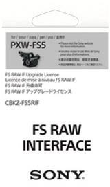 SONY Licence Upgrade RAW 4K 2K pour PXW-FS5 SONY Licence Upgrade RAW 4K