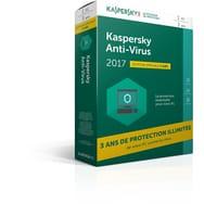 Kaspersky Antivirus 2017 - 1 Poste / 3 ans