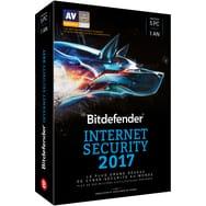 Bitdefender Internet Security 2017 - 5 Postes/An