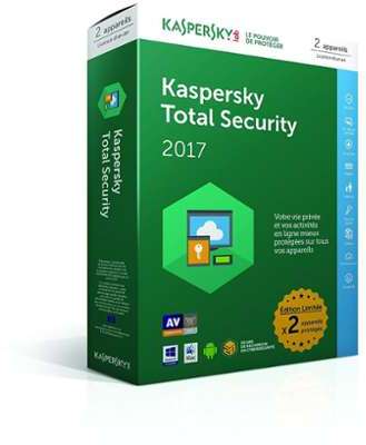 KASPERSKY TOTAL SECURITY 2017 2 APPAREILS edition