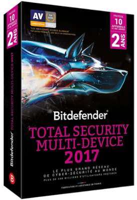 BITDEFENDER TOTAL SECURITY MULTI-DEVICE 2017 PROTE