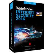 Bitdefender Internet Security 2016 (3 postes, 1 an