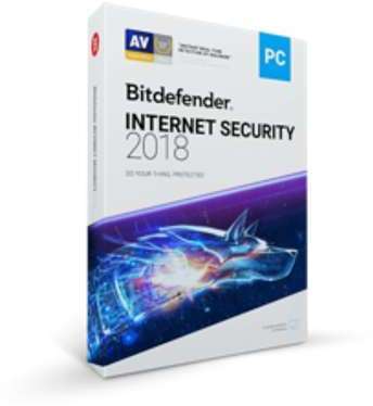 Bitdefender 2018 Internet Security - 1 an & 5 PC