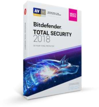 Bitdefender 2018 Total Security - 2 ans & 10 PC /
