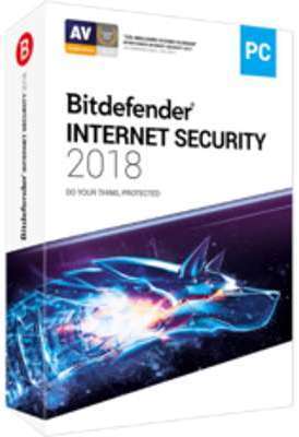 Bitdefender Internet Security 2018 - 1 PC - Abonne