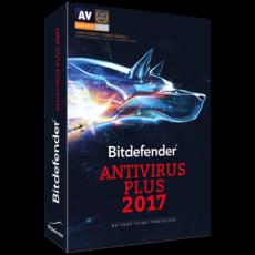 Bitdefender Antivirus Plus 2017 - 1 poste - Abonne