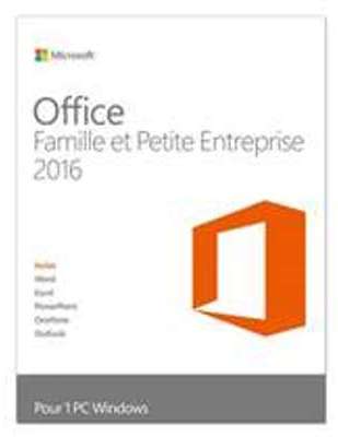Microsoft Office Home and Business 2016 - 1 licenc