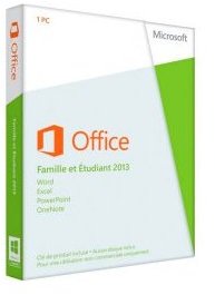 Microsoft Office 2013 Famille et Étudiants