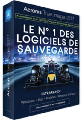 Acronis True Image Premium - 3 PC + 1 To de Stocka