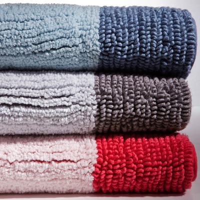 Tapis de salle de bain bicolore 1500g/m²