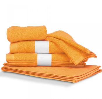 Parure de bain 6 pièces PURE Or 550 g m2 Parure de bain 6 pièces PURE