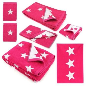 Parure de bain 7 pièces 100% coton 480 g/m2 STARS