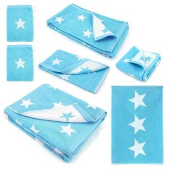 Parure de bain 7 pièces 100% coton 480 g/m2 STARS