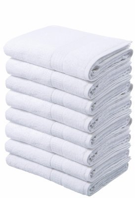 Lot de 8 serviettes de bain 420 gr/m² Juna My Home