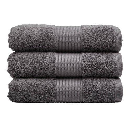Lot de 2 serviettes de toilette coton 560 gr/m² Ex