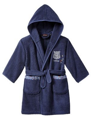Peignoir de bain Lours et létoile Catimini_Bleu