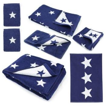 Parure de bain 7 pièces 100% coton 480 g/m2 STARS