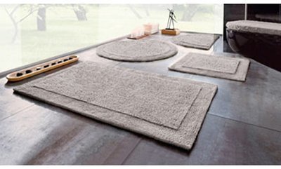 Tapis de bain coton bio uni 2100g/m2 Kapra Ecorepu