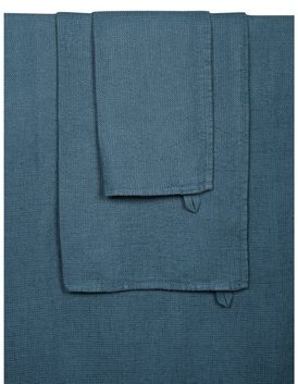 Serviette invitée lin stone wash Java Harmony