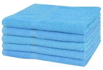 VidaXL Serviette de bain 5 pcs 100 Coton 360 g m x VidaXL Serviette de bain 5