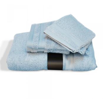Parure de bain 5 pièces ROYAL CRESENT Bleu Pâle 650 Parure de bain 5 pièces ROYAL