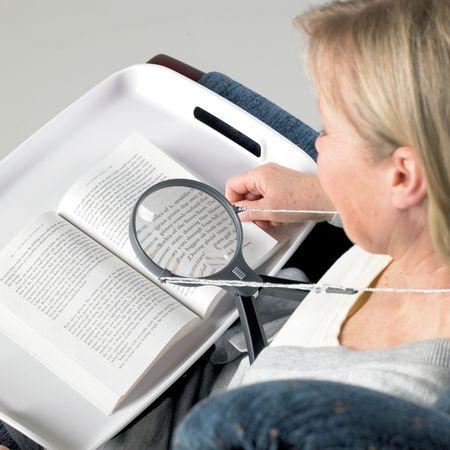 Loupe grossissante mains libres avec lumière