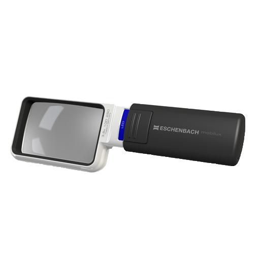 Loupe format rectangulaire éclairante grossissemen