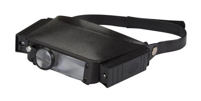 LOUPE SERRE-TETE AVEC DOUBLE ECLAIRAGE - VTMG6 - V