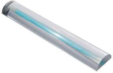 Règle loupe 23cm avec ligne guidage bleue