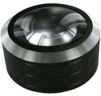 Loupe LED de lecture corps aluminium lentille 70 m