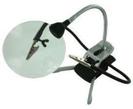 Loupe LED de travail type troisième main lentille