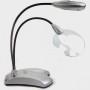 Lampe loupe avec bras flexibles