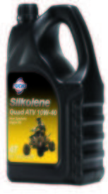 Pneu Fuchs SILKOLENE QUAD ATV 10W-40 4 Litres Jerrycans Pneu Fuchs SILKOLENE QUAD