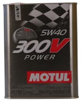 Pneu Motul 300V Power 5W-40 2 Litres Boîte Pneu Motul 300V Power 5W-40
