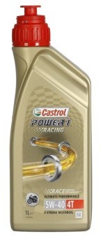 Pneu Castrol POWER 1 Racing 4T 5W-40 1 Litres Boîte Pneu Castrol POWER 1 Racing