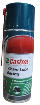 Pneu Castrol CHAIN LUBE RACING 400 Millilitres Pulvérisateur Pneu Castrol CHAIN LUBE RACING