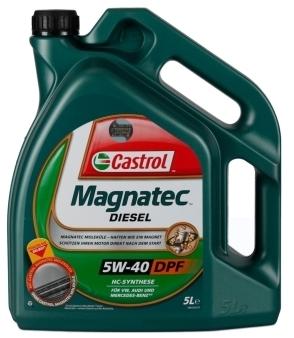Pneu Castrol MAGNATEC Diesel 5W-40 DPF 5 Litres Jerrycans Pneu Castrol MAGNATEC Diesel