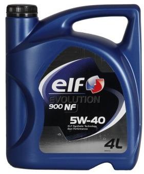 Pneu Elf Evolution 900 NF 5W-40 4 Litres Jerrycans