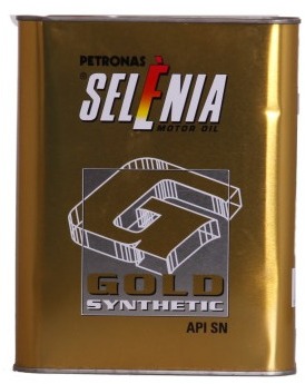 Pneu Selenia 10W-40 Gold Synth 2 Litres Boîte
