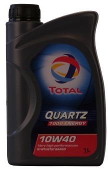 Pneu Total QUARTZ 7000 ENERGY 10W-40 1 Litres Boît