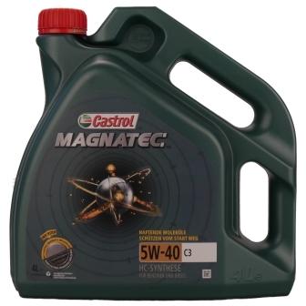 Pneu Castrol MAGNATEC 5W-40 C3 4 Litres Bidon